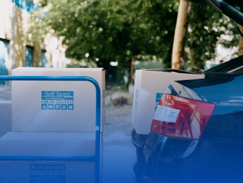 Raktár bérlés és Zuglóban - ingyenes ügyfélparkoló - Self Store | © Self STore Zugló
