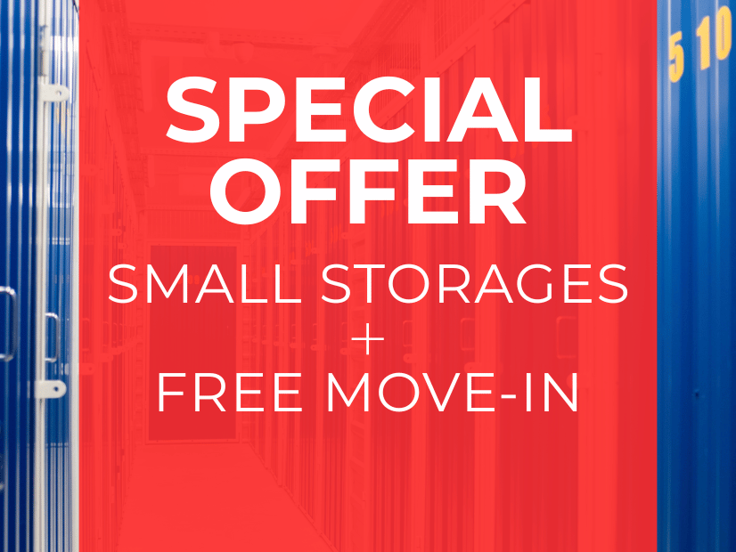 Discounted mini storage units in Újbuda with free moving service. | © Self Store Budapest