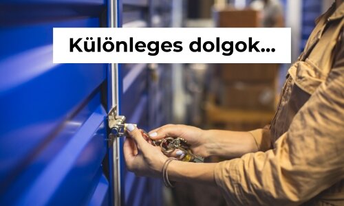 Különleges tárolt dolgok a Self Storage raktárakban | © Self Store