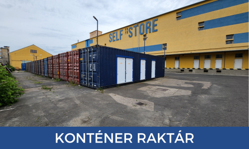 Konténer raktár | © Self Store
