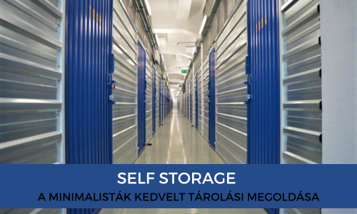 Self Storage, mint a minimalisták kedvelt tárolási megoldása | © Self Store