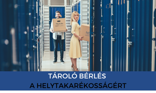 Tároló bérlés a helytakarékosságért | © Self Store
