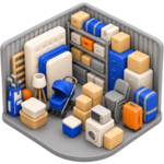 9-12 sqm self store storage unit rental | © Self Store